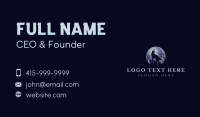 Howling Wild Wolf Business Card