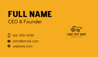 Dumpster Business Card example 1
