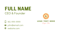 Flower Garland Lei Business Card