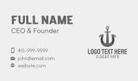 Anchor Business Card example 1