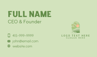 Natural Fields Sunset Business Card