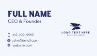 Swoosh Tech Software Letter X Business Card Design