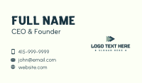 Forward Logistics Wordmark Business Card Design