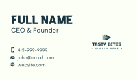 Forward Logistics Wordmark Business Card