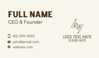 Historical Business Card example 4