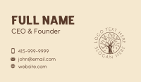 Tree Park Landscape  Business Card Design