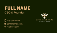 Holy Dove Cross Business Card Design