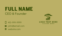 Eco Nature Conservation Business Card