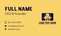 Performance Business Card example 1