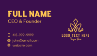 Beauty Pageant Crown Business Card