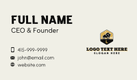 Wild Buffalo Ranch Business Card Design