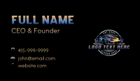 Car Wash Auto Detailing Business Card Design