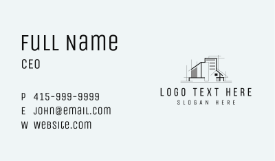 Urban Home Architecture  Business Card Image Preview