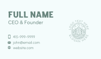 Green Home Villa Business Card Design