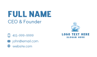 Seaside Coffee Shop Business Card