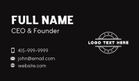 Generic Business Card example 4