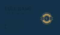 Elegant Artisanal Boutique Business Card Image Preview