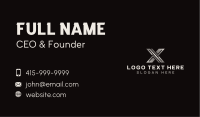 Steel Business Card example 1