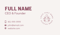 Spa Business Card example 3