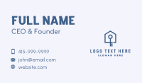 Home Security Key Business Card
