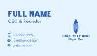 Beach Surfing Waves Business Card