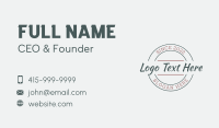 Generic Brand Emblem  Business Card