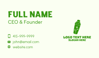 Natural Juice Shaker Business Card