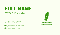 Natural Juice Shaker Business Card