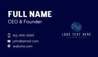 Technology Cyber Network Business Card