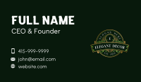 Organic Elegant Boutique Business Card Image Preview