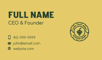 Hops Microbrew Beer Business Card