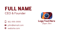 Camera Business Card example 4