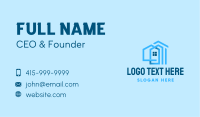 Blue House Real Estate Business Card