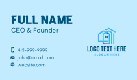 Blue House Real Estate Business Card