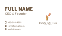 Teaching Business Card example 1