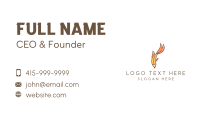 Goldfish Pencil Education Business Card