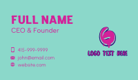 Rap Label Business Card example 2