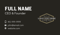 Luxury Jeweler Crystal Business Card