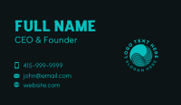 Biotechnology Waves Lab Business Card