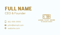 House Property Rental Business Card