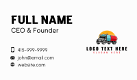 Medicine Truck Capsule Business Card