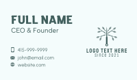 Green Tree Acupuncture  Business Card Design