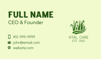 Green Lawn Maintenance  Business Card Image Preview