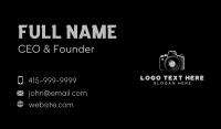 Multimedia Camera Photography Business Card