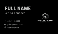 Multimedia Camera Photography Business Card Design