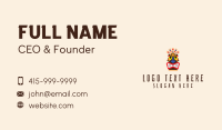 Tiki Bar Business Card example 4