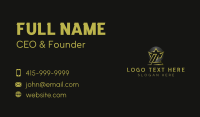 Luxury Crown Royalty Letter L Business Card Design