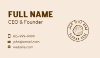 Lumberjack Business Card example 4