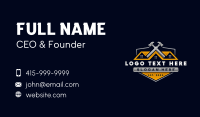 Hammer Builder Construction Business Card