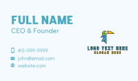 Toucan Delivery Courier Business Card